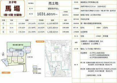 揖保郡太子町 馬場（網干駅） 住宅用地