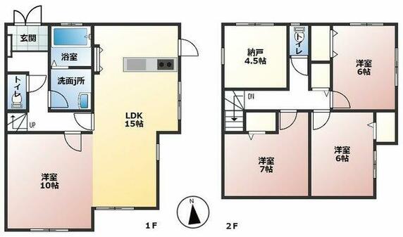 揖保郡太子町 馬場（網干駅） 2階建 ４ＳＬＤＫ