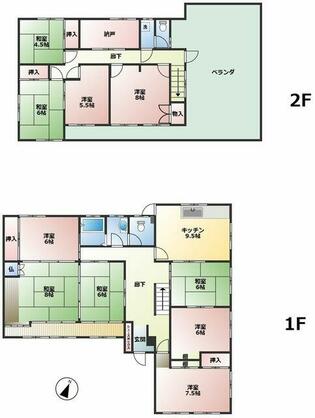 たつの市 揖保町中臣（竜野駅） 2階建 １０ＤＫ