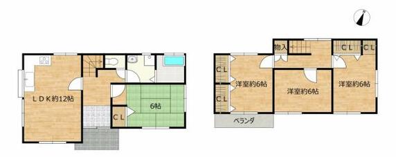 相生市 緑ケ丘２丁目（相生駅） 2階建 ４ＬＤＫ
