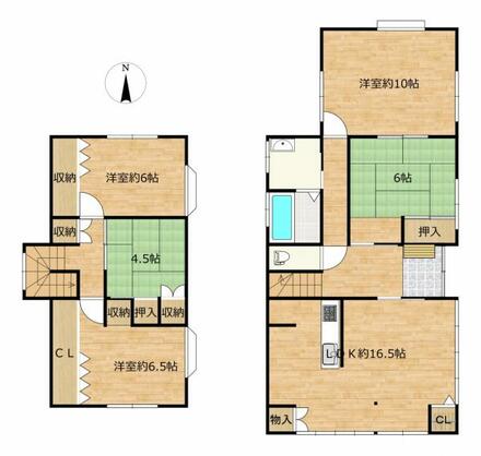 赤穂市 塩屋（播州赤穂駅） 2階建 ５ＬＤＫ
