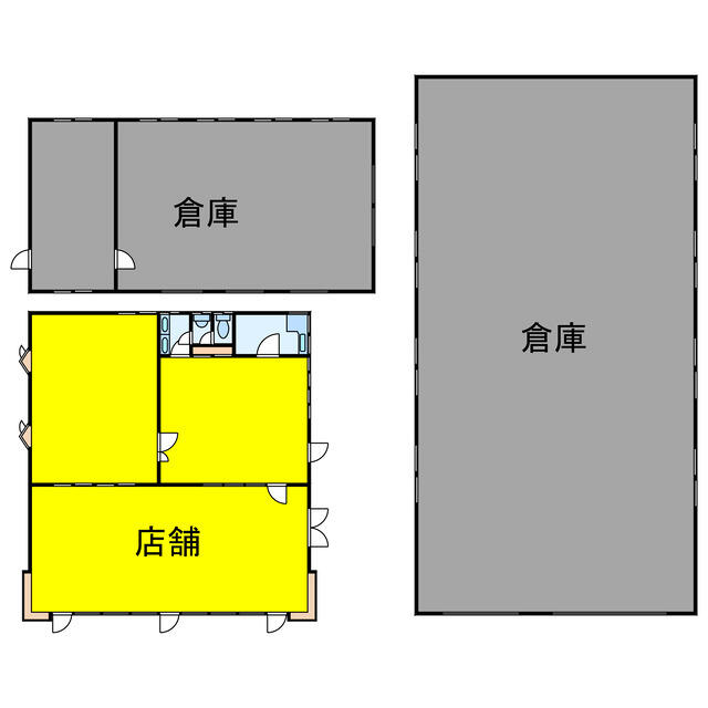 宍粟市 山崎町船元(播磨新宮駅) の売店舗