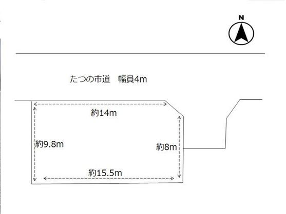 たつの市 揖保川町山津屋（竜野駅） 住宅用地