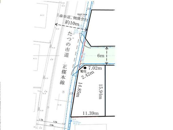 たつの市 揖保川町正條（竜野駅） 住宅用地