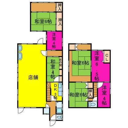 たつの市 新宮町上笹（播磨新宮駅） 2階建 ７ＤＫ