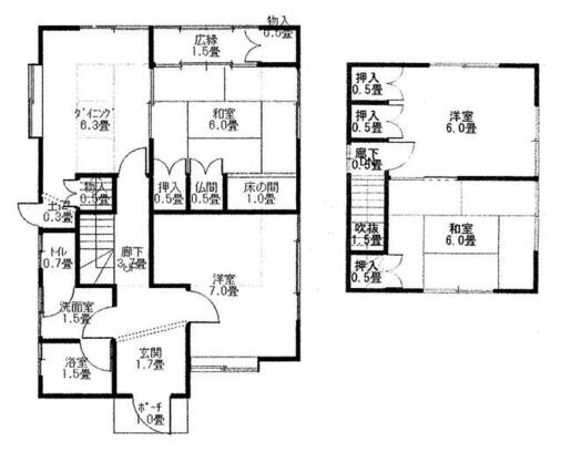 赤穂市 本水尾町（播州赤穂駅） 2階建 ４ＤＫ