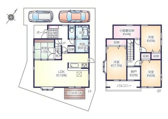 揖保郡太子町 糸井（網干駅） 2階建 ４ＳＬＤＫ