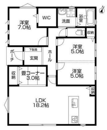 たつの市 誉田町福田（本竜野駅） 平屋建 ２ＬＤＫ