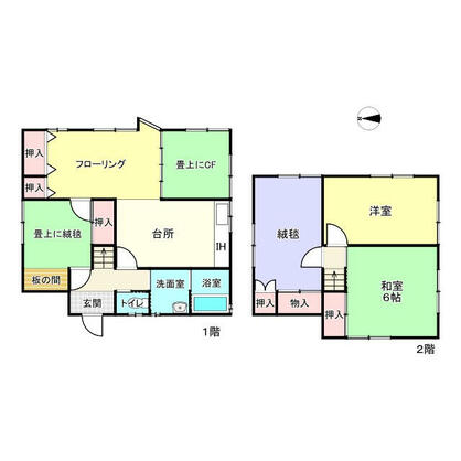 揖保郡太子町 佐用岡（網干駅） 2階建 ６ＤＫ
