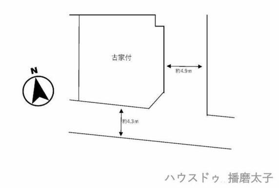 たつの市 神岡町上横内（東觜崎駅） 住宅用地