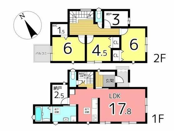 相生市 那波本町（相生駅） 2階建 ３ＬＤＫ