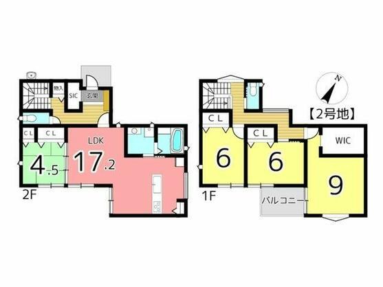 揖保郡太子町 鵤（網干駅） 2階建 ４ＬＤＫ