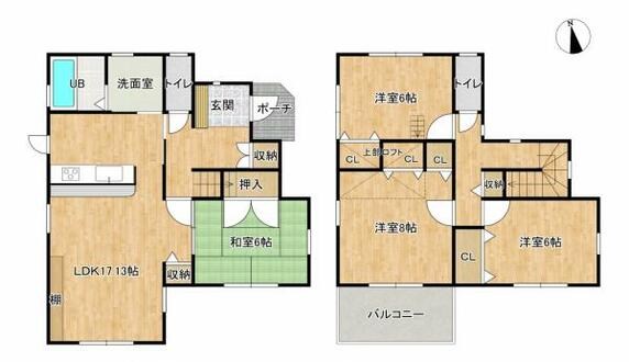 赤穂市 加里屋（播州赤穂駅） 2階建 ４ＬＤＫ