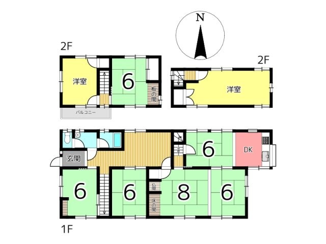 兵庫県たつの市新宮町宮内 8DK
