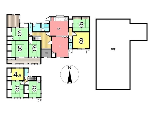 兵庫県たつの市新宮町下野 8LDK
