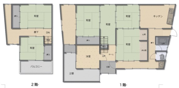 相生市 川原町（相生駅） 2階建 ７ＳＤＫ