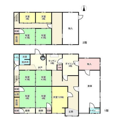 たつの市 御津町岩見（山陽網干駅） 2階建 ９ＤＫ