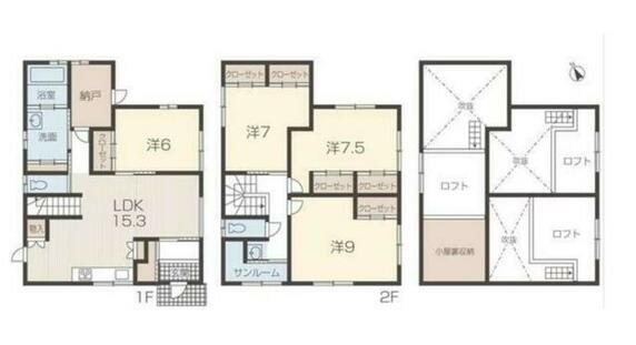 相生市 那波野２丁目（相生駅） 2階建 ４ＬＤＫ