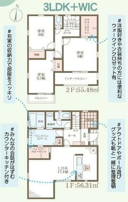 揖保郡太子町 東南（山陽網干駅） 2階建 ３ＬＤＫ