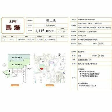 揖保郡太子町 馬場（網干駅） 住宅用地