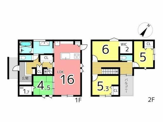 たつの市 龍野町末政（本竜野駅） 2階建 ４ＬＤＫ
