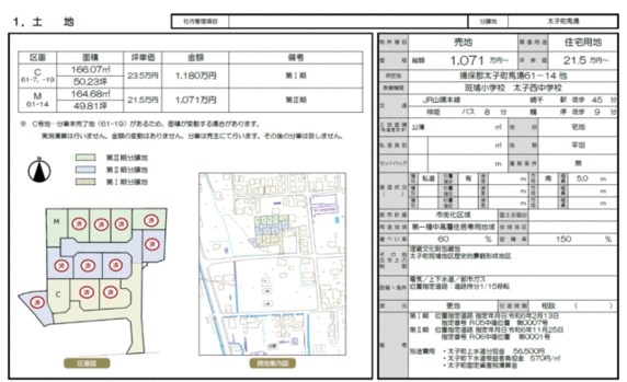 揖保郡太子町 馬場（網干駅） 住宅用地