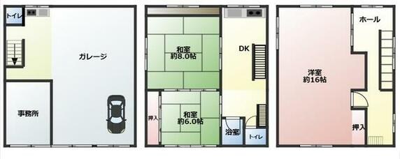 たつの市 龍野町島田（東觜崎駅） 3階建 ４ＤＫ