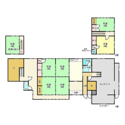 相生市 矢野町二木（相生駅） 2階建 ７ＤＫ