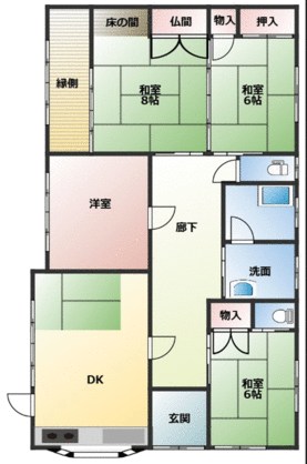 赤穂市 尾崎（播州赤穂駅） 平屋建 ４ＤＫ