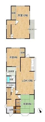 赤穂市 尾崎（播州赤穂駅） 2階建 ３ＬＤＫ