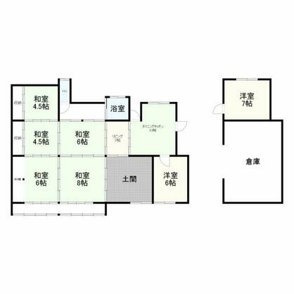 相生市 若狭野町野々（相生駅） 平屋建 ７ＳＬＤＫ
