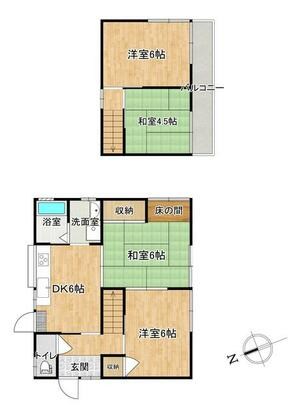 赤穂市 朝日町（播州赤穂駅） 2階建 ４ＤＫ