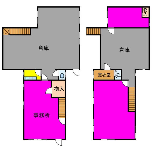 宍粟市 山崎町御名(播磨新宮駅) の売事務所（一括）