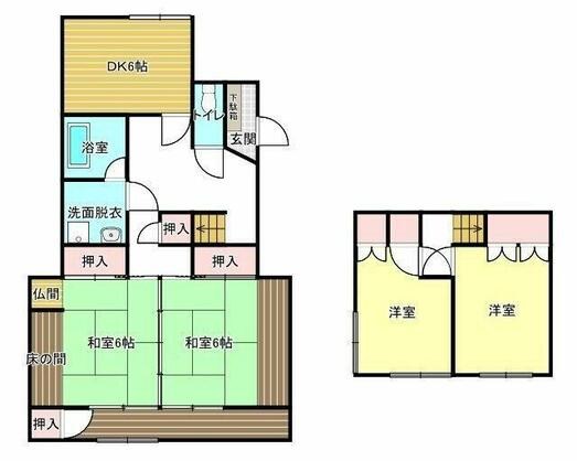 たつの市 御津町苅屋（網干駅） 2階建 ４ＤＫ