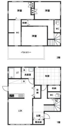 揖保郡太子町 馬場（網干駅） 2階建 ４ＳＬＤＫ
