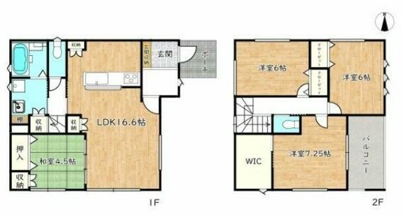 揖保郡太子町 東南（網干駅） 2階建 ３ＳＬＤＫ