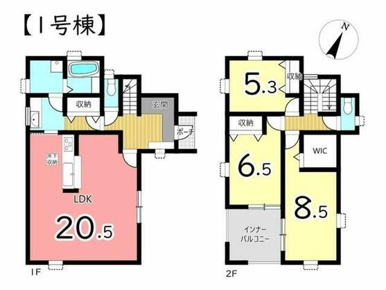 たつの市 龍野町中村（本竜野駅） 2階建 ３ＬＤＫ