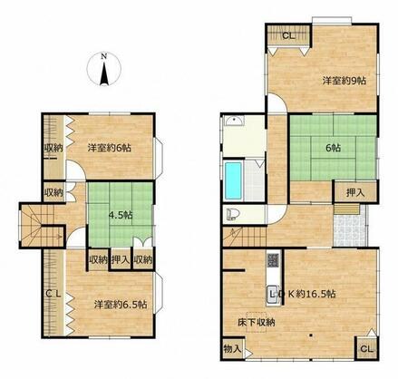 赤穂市 塩屋（播州赤穂駅） 2階建 ５ＬＤＫ
