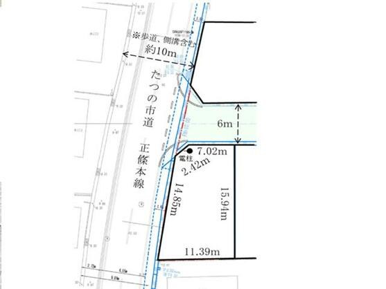 たつの市 揖保川町正條（竜野駅） 住宅用地