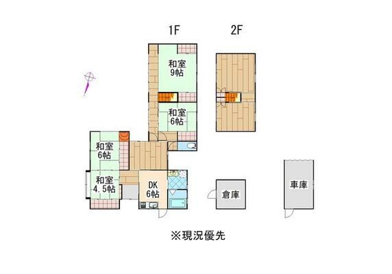 赤穂市 木津（坂越駅） 2階建 ７ＤＫ