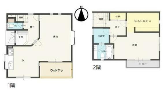揖保郡太子町 東南（網干駅） 2階建 １ＳＬＤＫ